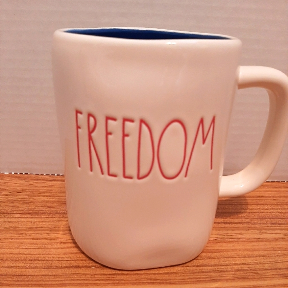 rae dunn FREEDOM